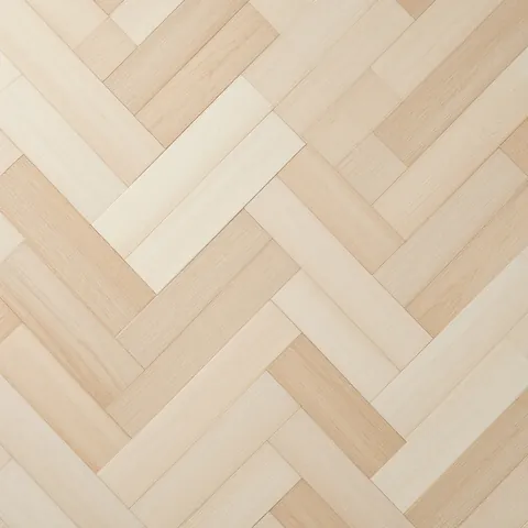 pale oak herringbone floor